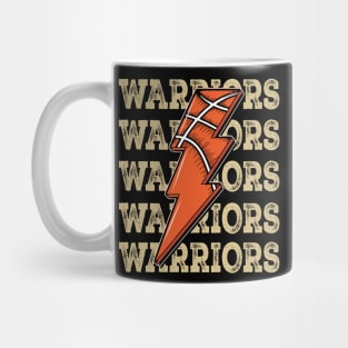 Funny Sports Warriors Proud Name Basketball Classic Mug